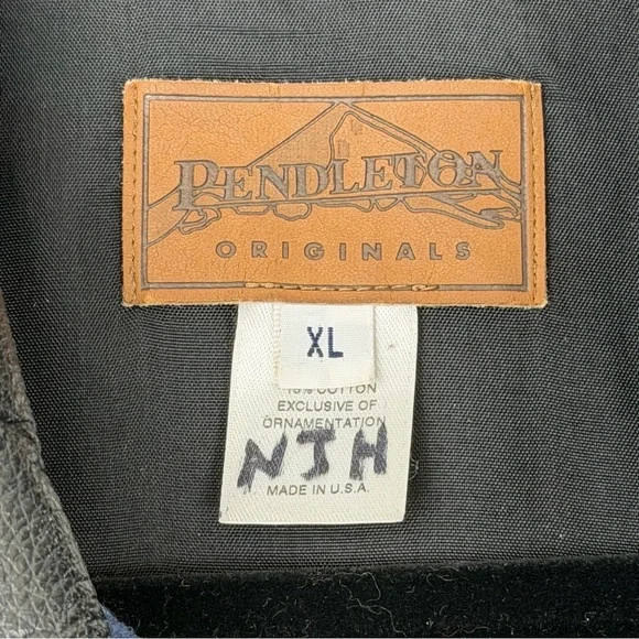 Pendleton Vintage Wool Southwestern Printed Jacket XL - Picture 5 of 12